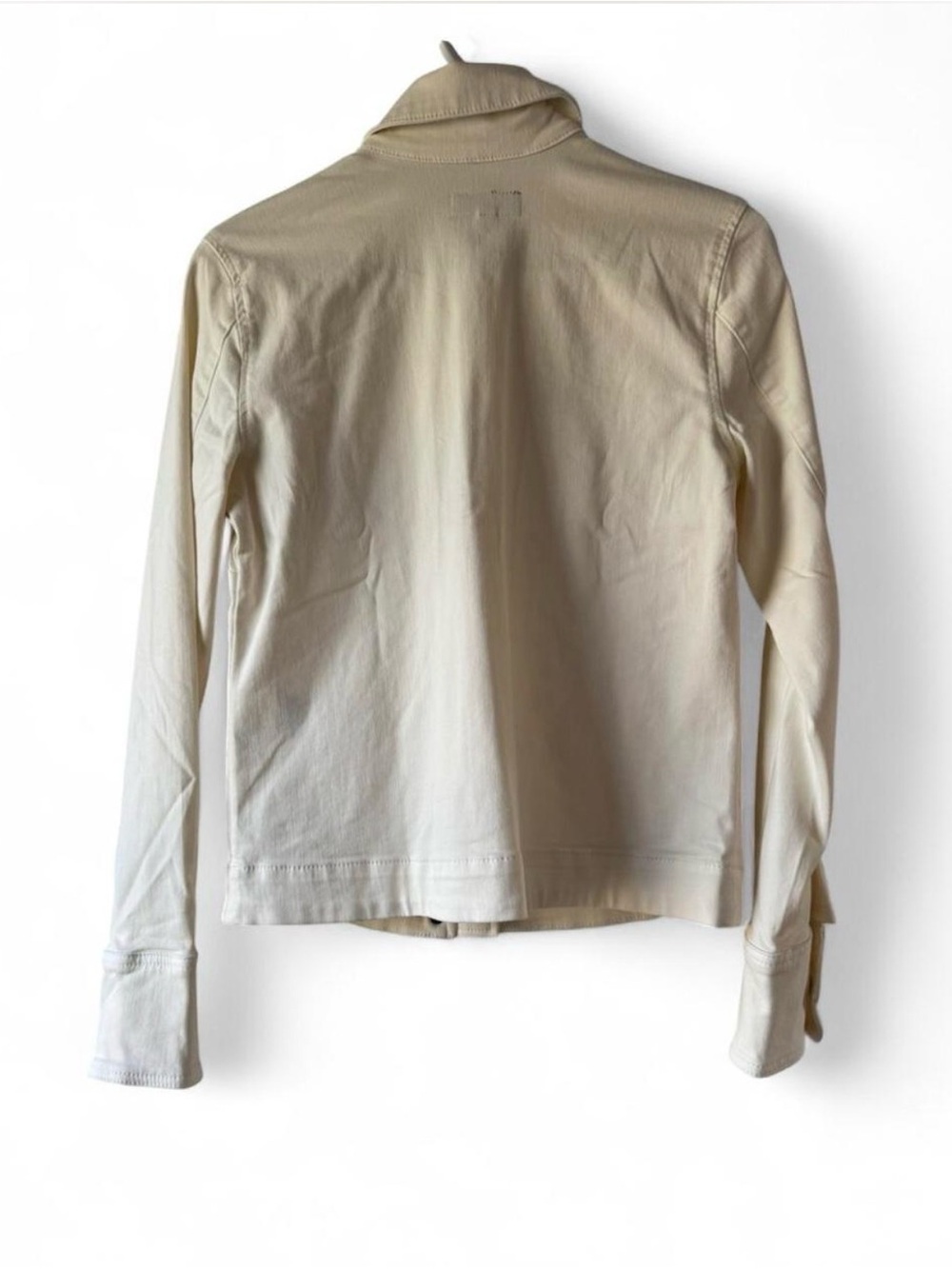 Kut from the Kloth Cream Denim Chore Jacket - Picture 4 of 13